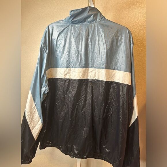 NWT All In Motion Unisex Full Zip Water Resistant Athletic Blue/Black- Size XXL - Picture 4 of 8